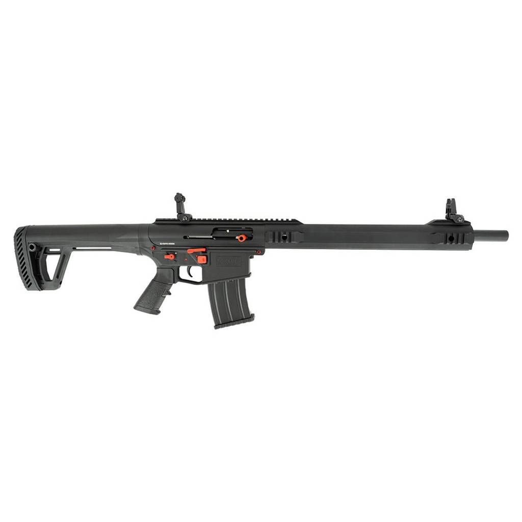 SDS Tokarev TT-12 PRO Shotgun 12ga  3" Chamber 5rd magazine(1) 18.5" Barrel Black w/ Red SA Magfed Mil-Spec Buffer Tube