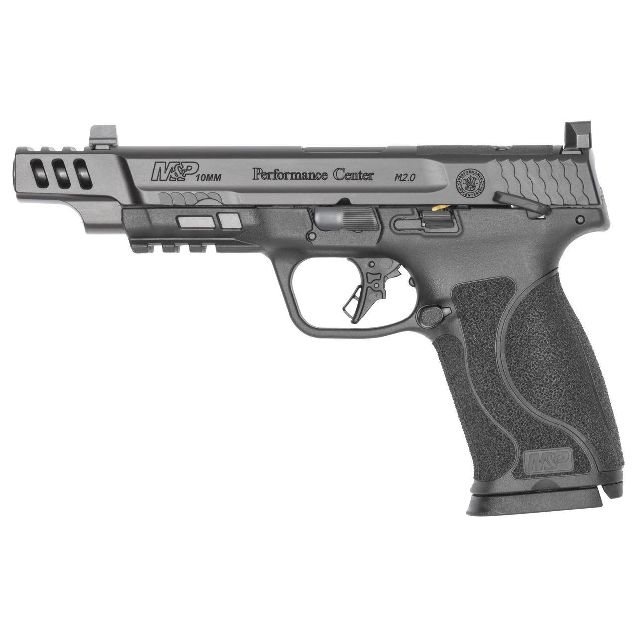 S&W PC M&P 10mm M2.0 Optic Ready Thumb Safety Handgun 10mm Auto 10rd Magazines(2) 5.6" Ported Barrel TLCI CA Compliant - Image 5