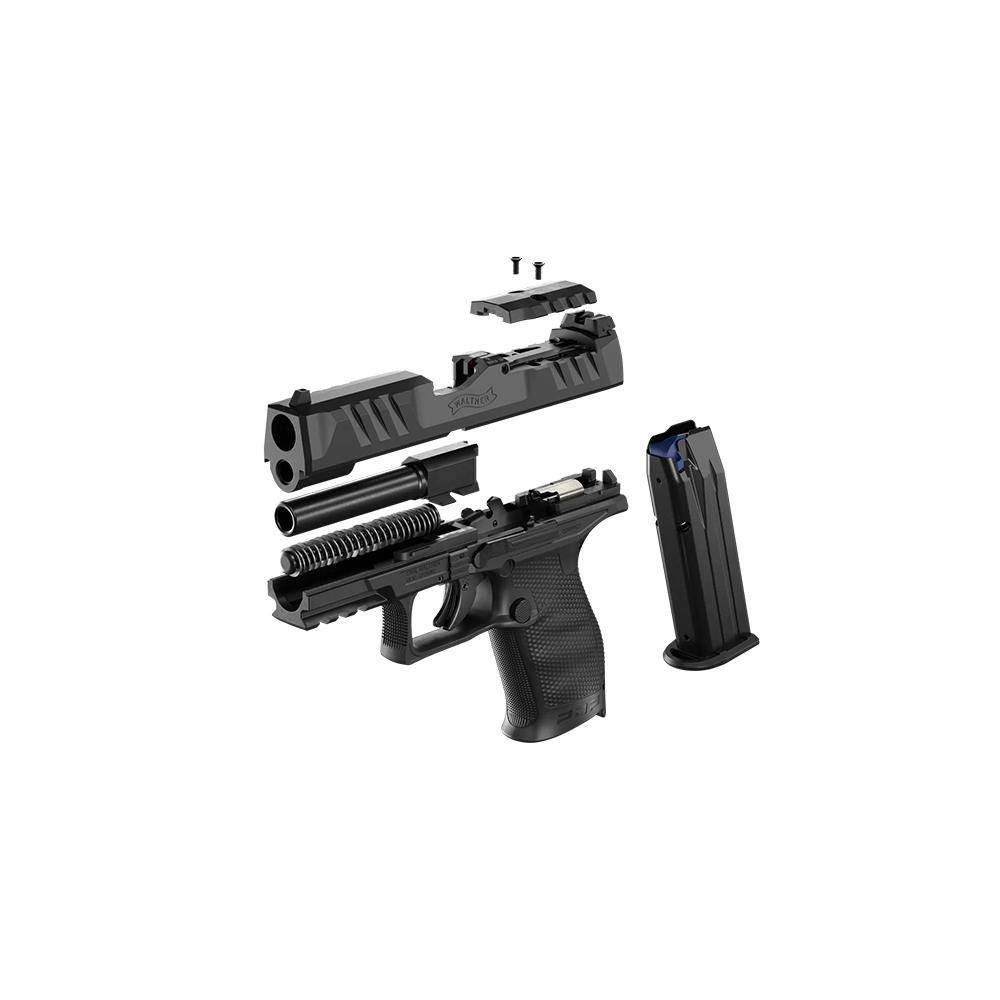 Walther PDP Compact Handgun 9mm Luger 10rd Magazines (2) 4" Barrel Black CA Compliant - Image 8