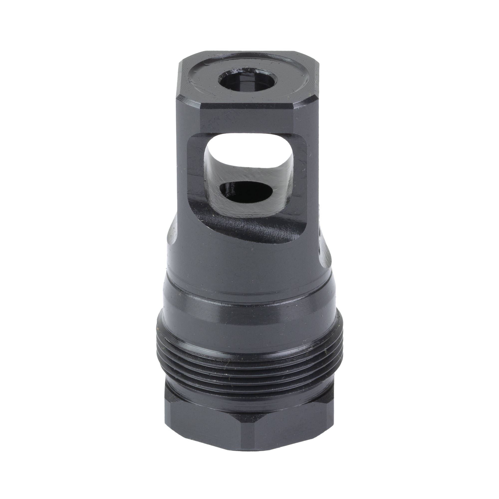 Breek Arms Plan B Echo Single-Port Muzzle Brake .223/5.56 1/2x28 Thread Black - Image 4