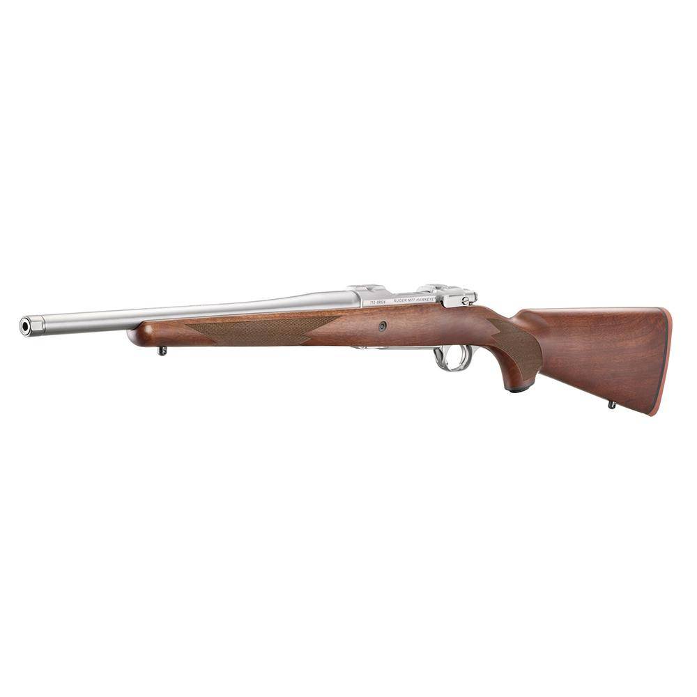 Ruger Hawkeye Hunter Rifle 6.5 Creedmoor 4rd Magazine 16.6" 5/8x24 Threaded Barrel Walnut Stainless Steel - Image 6