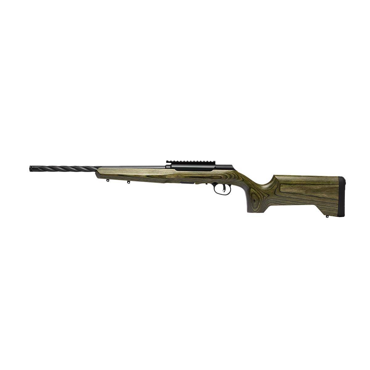 Savage Arms A22 Timber Tactical Rifle .22 LR 10rd Magazine 18" Threaded Barrel OD Green Stock - Image 5