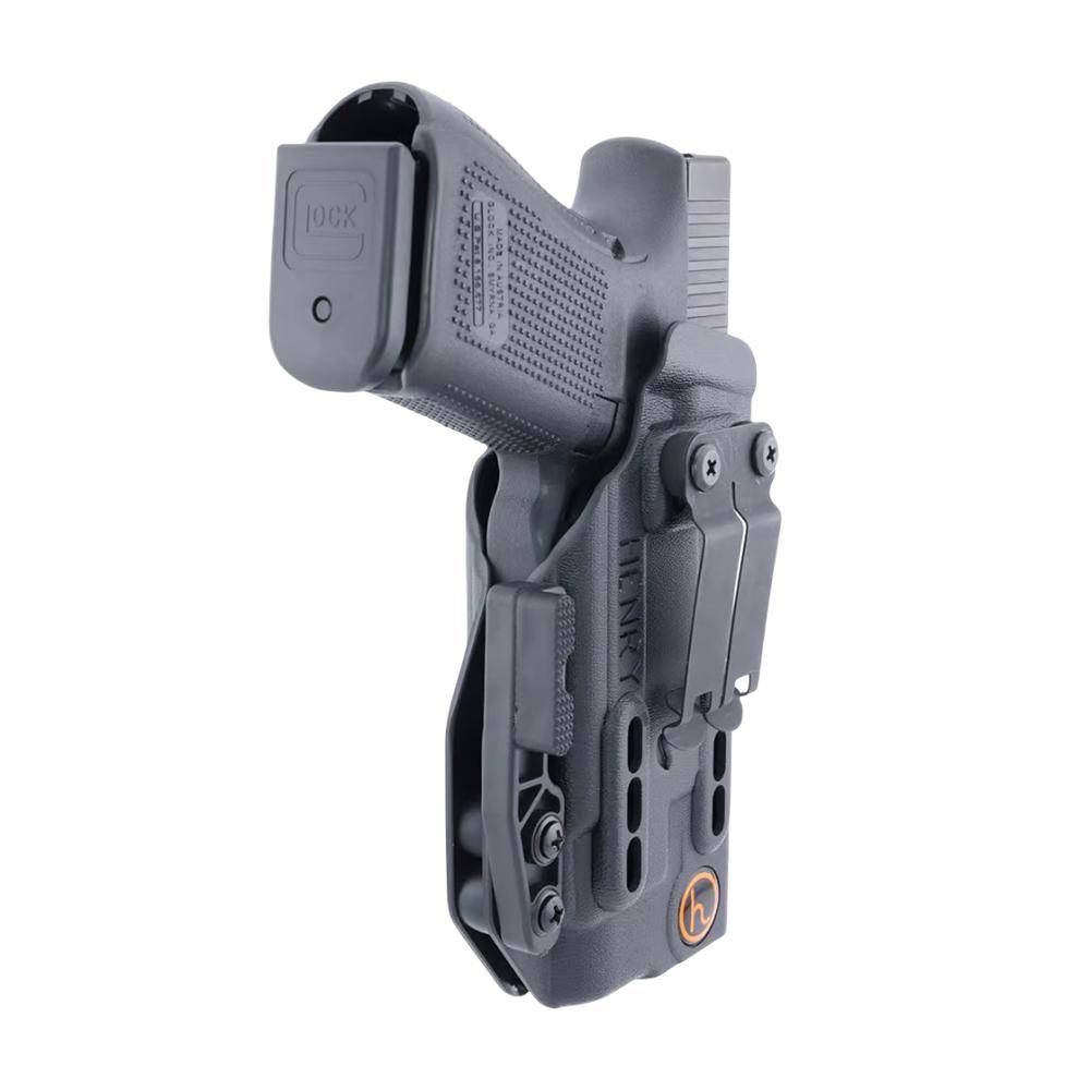 Henry Holsters Ember AIWB/IWB Holster for Glock 17/19/23 9mm Luger/.40 TLR-7 SUB Black Ambi - Image 4