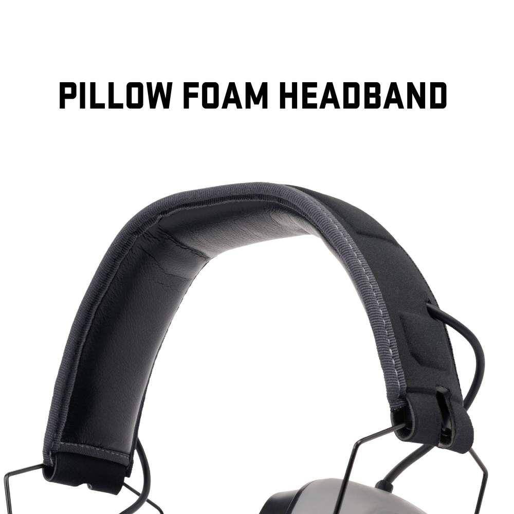 Allen ULTRX Bionic Fuse Bluetooth Electronic Ear Muffs 22dB Cement Grey - Image 5