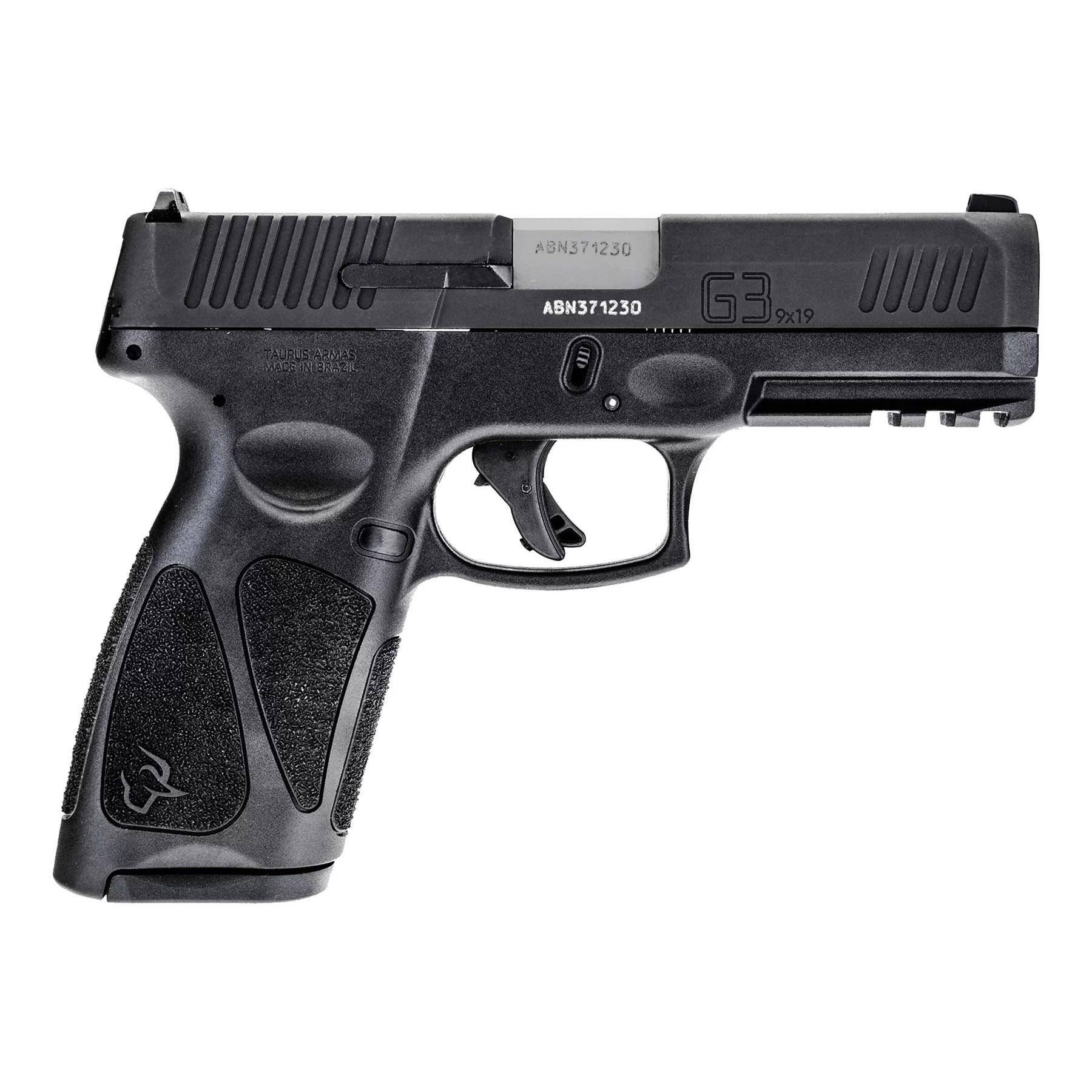 Taurus G3 MA Compliant Handgun 9mm Luger 10rd magazine 4" Barrel Black Grip