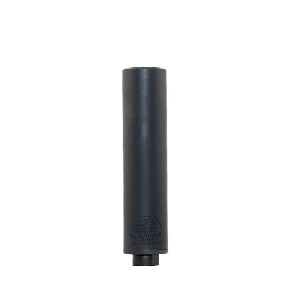 Sylvan Short K Titanium Direct Thread Suppressor - .30 Cal 5/8 x 24 Thread Pitch Black