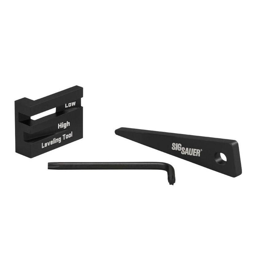 Sig Sauer Alpha6 Scope Ring Set 30mm Low Profile 0.85" Al Matte Black - Image 2