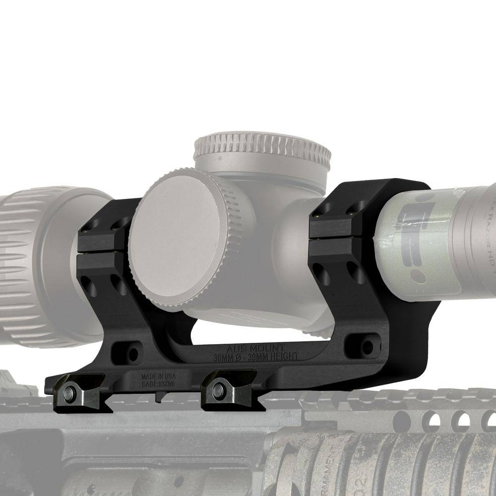 Reptilia AUS 1-Piece Scope Mount 34mm 1.54" Black Anodized