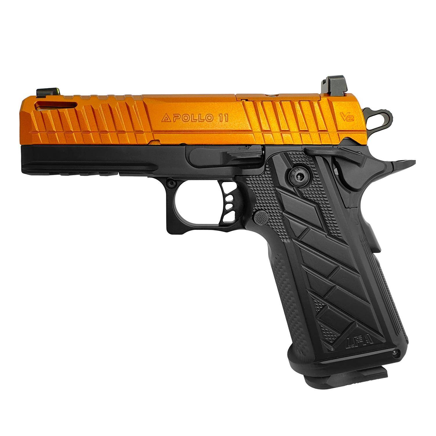 LFA Apollo 11 Compact Handgun 9mm Luger 18rd Magazine 4.15" Barrel Copper/Black