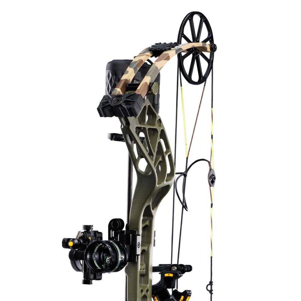 Bear Archery THP Adapt 2 Plus RTH 70RH Compound Bow Throwback Green - Image 6