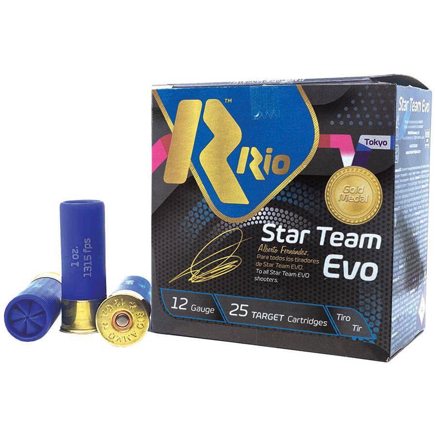 Rio Star Team Evo 28 HV Shotshells 12 ga 2-3/4" 1 oz 1315 fps #7.5 25/ct - Image 2