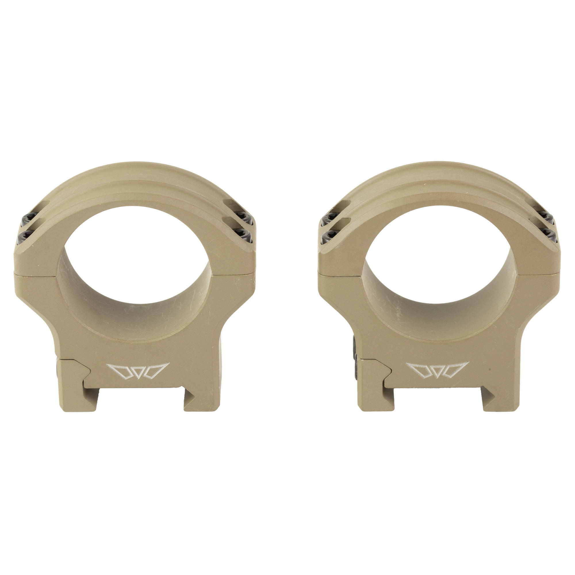 Warne HyperLite 30mm Medium Dark Earth Scope Rings - Image 2