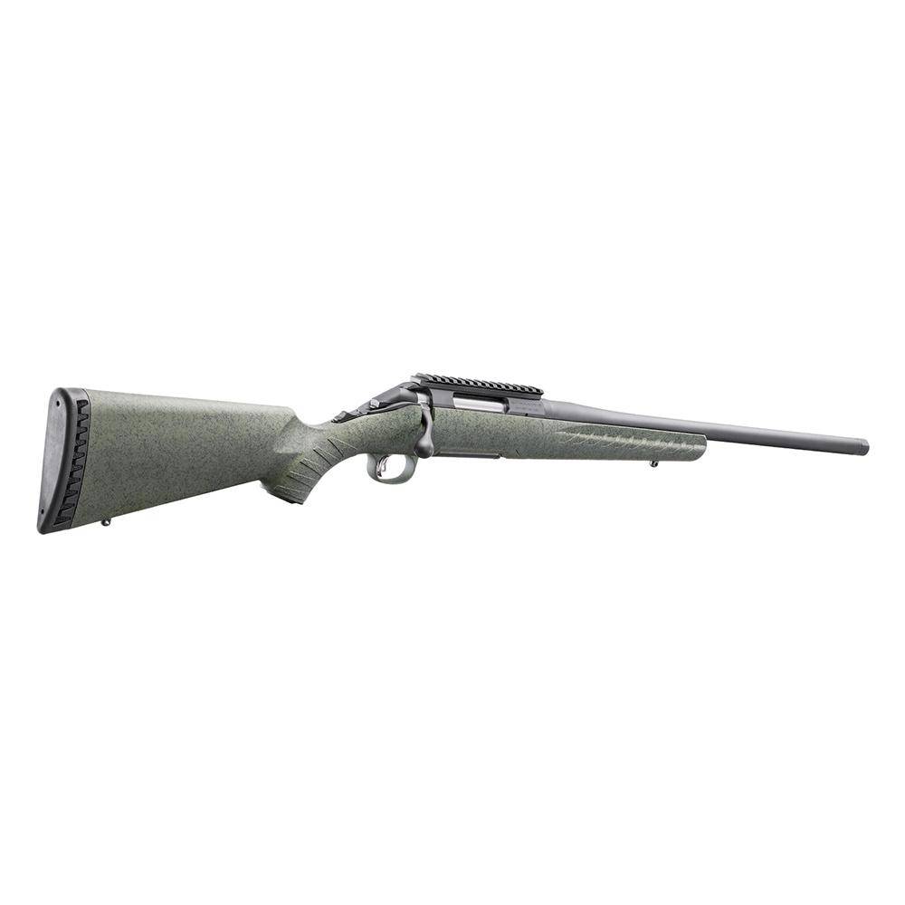 Glenfield Model A Bolt Action Rifle 243 Win 4rd Capacity 20" Threaded Barrel Moss Green Splatter Stock - Image 3