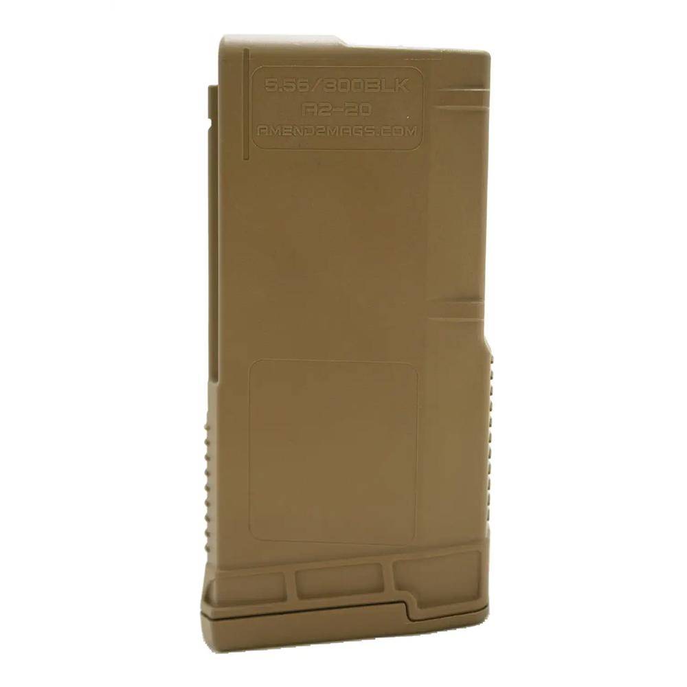 Amend2 SR-25 Mod-A Rifle Magazine Coyote Brown 7.62x51 20/rd
