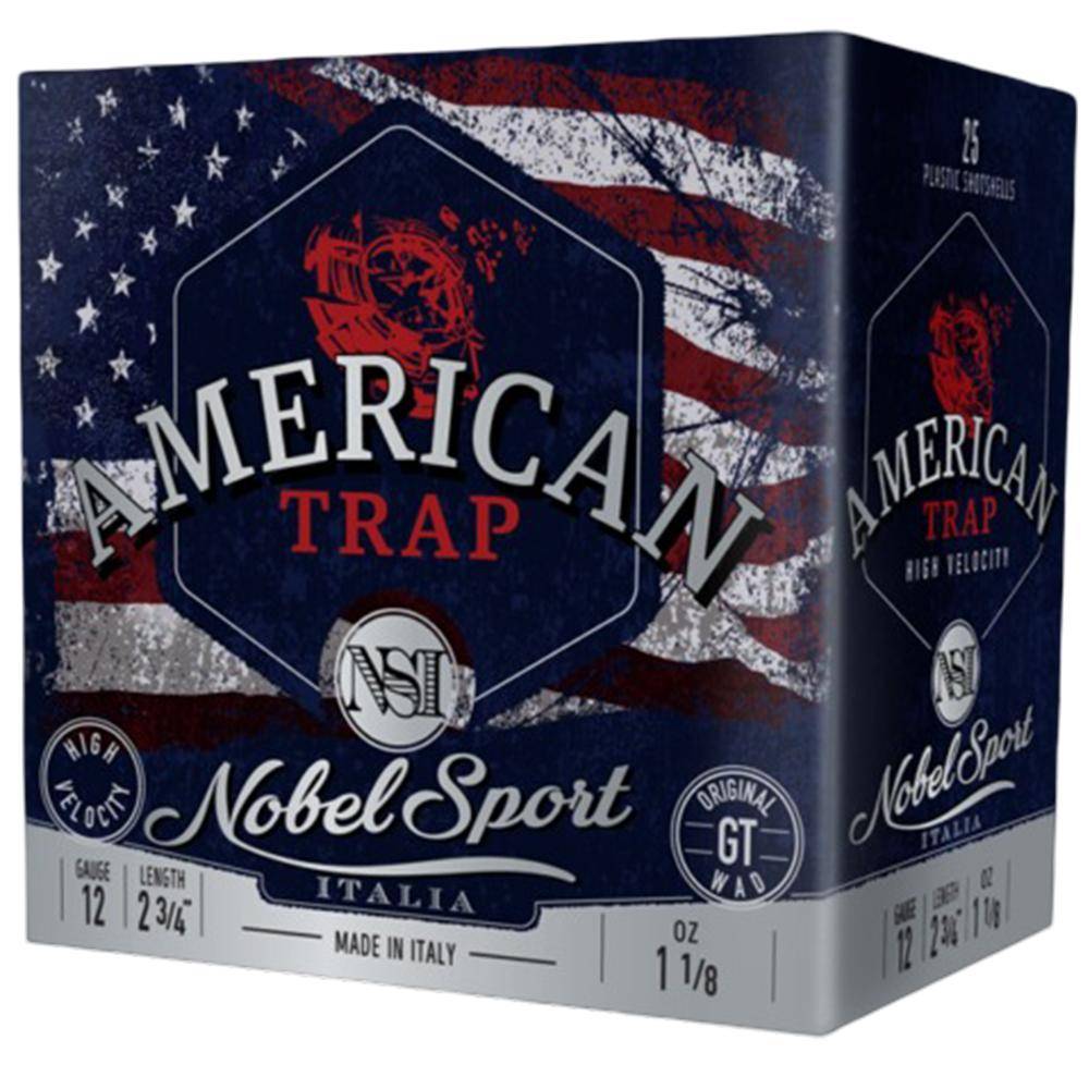Noble NSI Target Nobel Speed Shotshell 12 ga 2-3/4" 1-1/8 oz 1300 fps #7.5 250/ct  (10-25/ct)