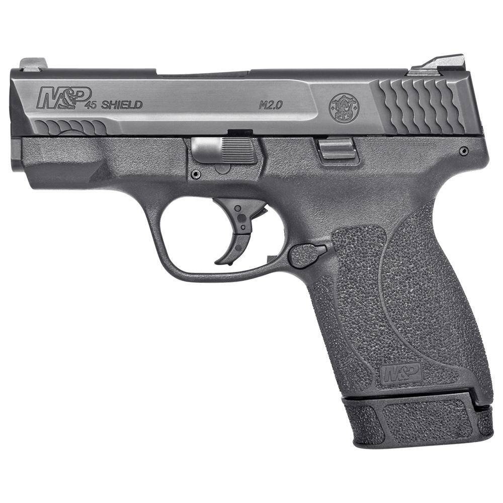 Smith & Wesson M&P 45 Shield M2.0 Handgun .45 ACP 7rd Magazine 3.3" Barrel Black No Thumb Safety - Image 2