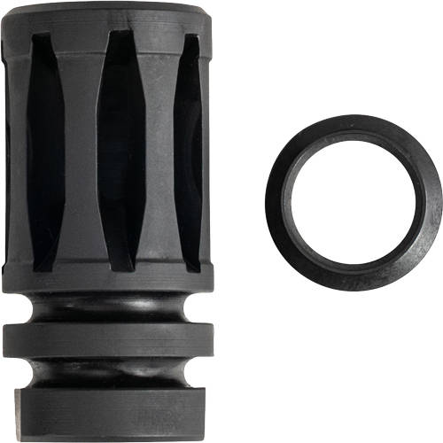One Horse A2 Bird Cage Flash Hider .30 Cal 5/8x24 Thread - Image 2