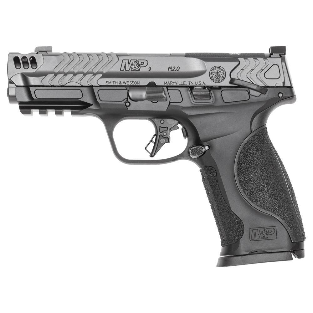 Smith & Wesson Performance Center M&P9 M2.0 Handgun 9mm Luger 10rd Magazines (2) 4.22" Comp Barrel Black - Image 2