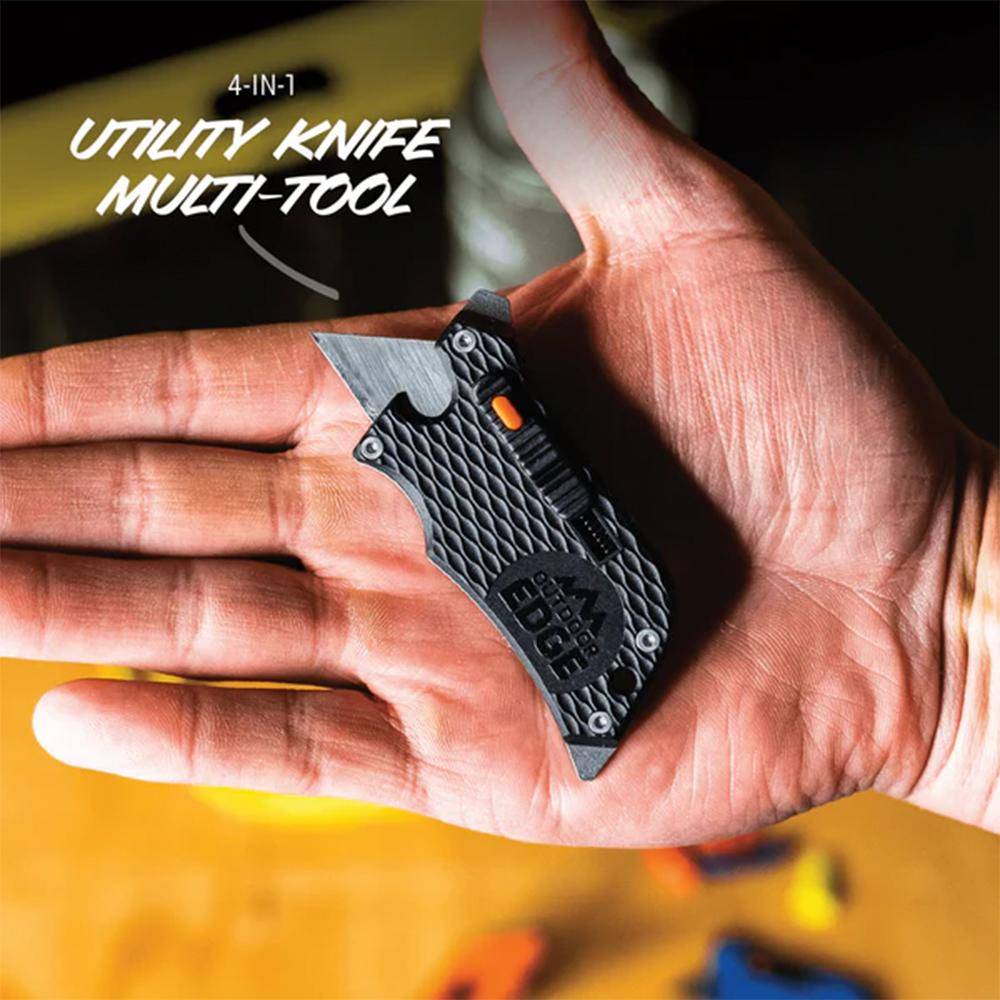 Outdoor Edge Slidewinder 4-in-1 Retracting Utility Knife Blue - Image 4