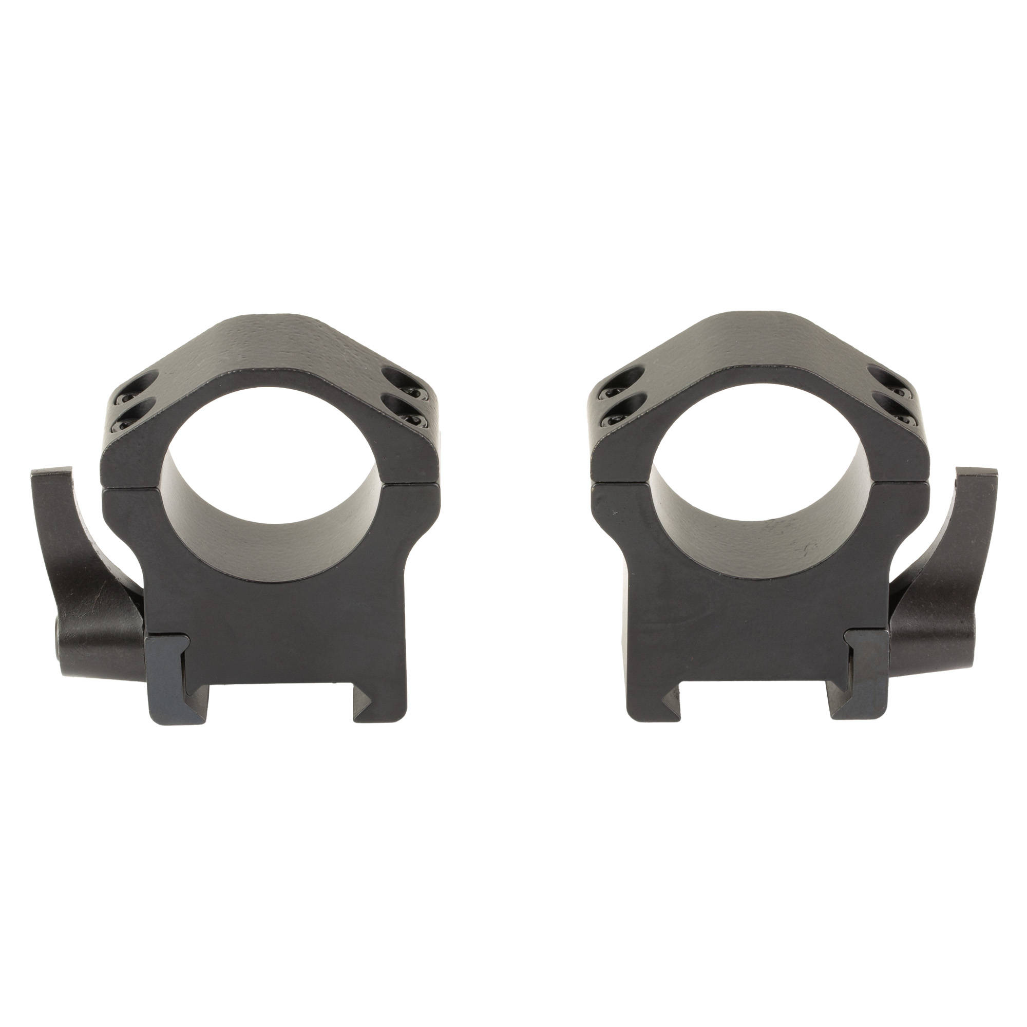 WARNE MAXIMA 1" HRZ QD HI RINGS BLK