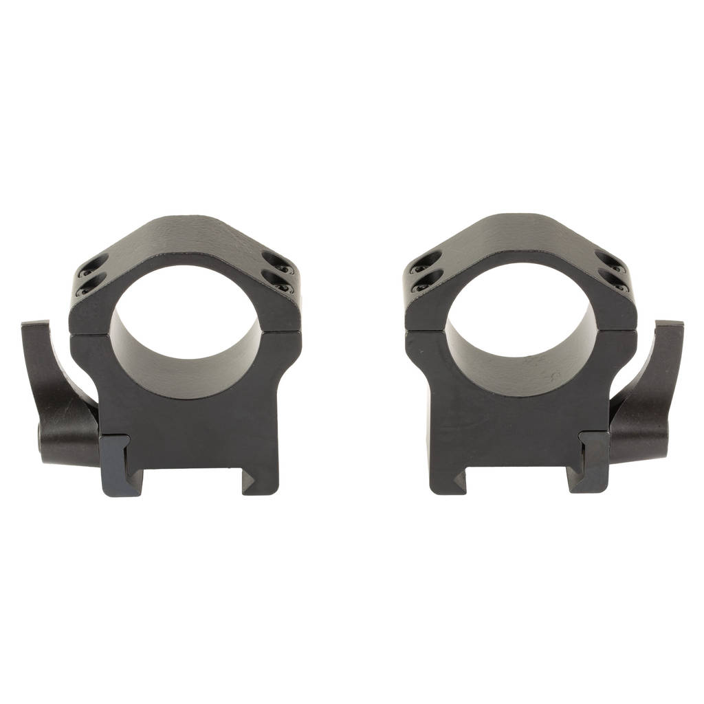 WARNE MAXIMA 1" HRZ QD HI RINGS BLK