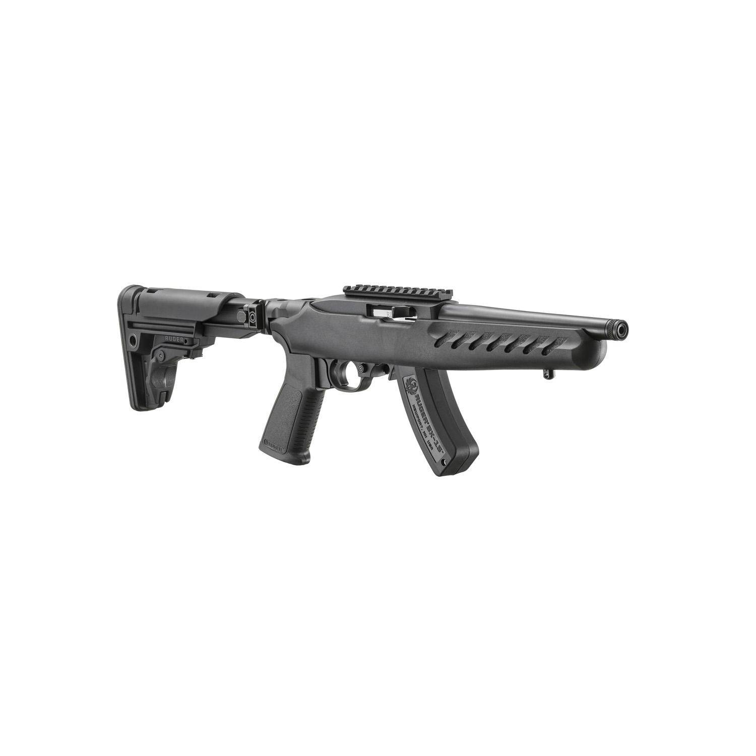 Ruger 10/22 Short Barrel Rifle .22 LR 15rd Magazine 8" Threaded Barrel Matte Black Finish NFA item - Image 4