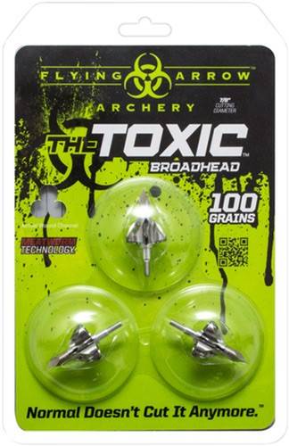 FLYING ARROW BROADHEAD TOXIC