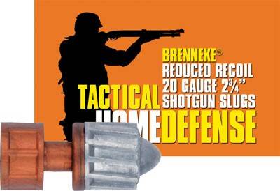 BRENNEKE USA LOW RECOIL 20GA