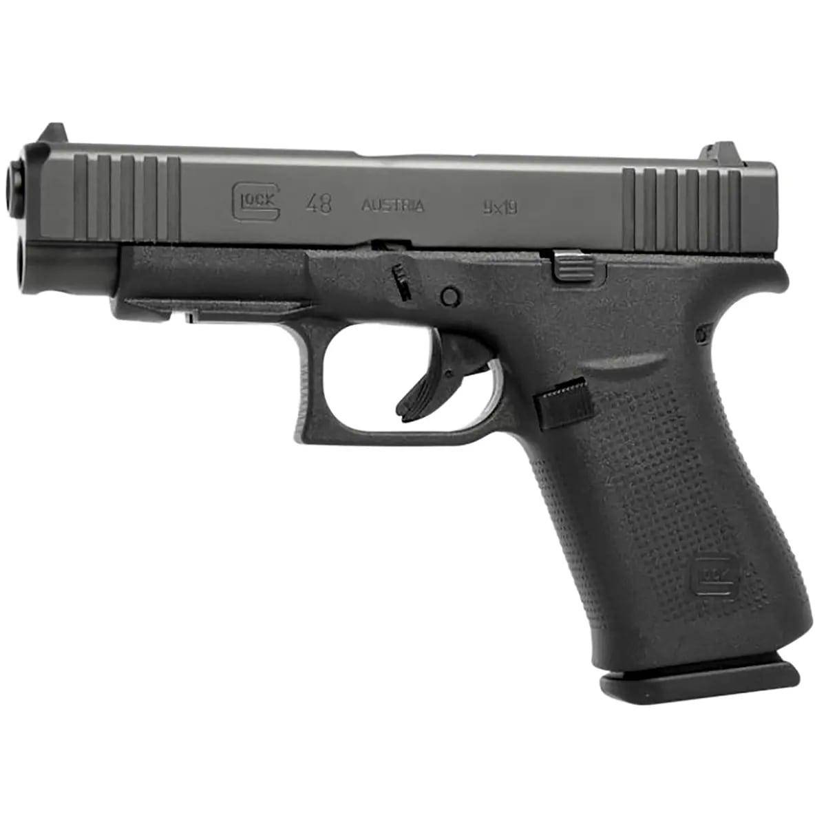 Glock 48 w/Front Rail Handgun 9mm Luger 10rd Magazines(2) 4.17" Barrel Austria Made - Image 3