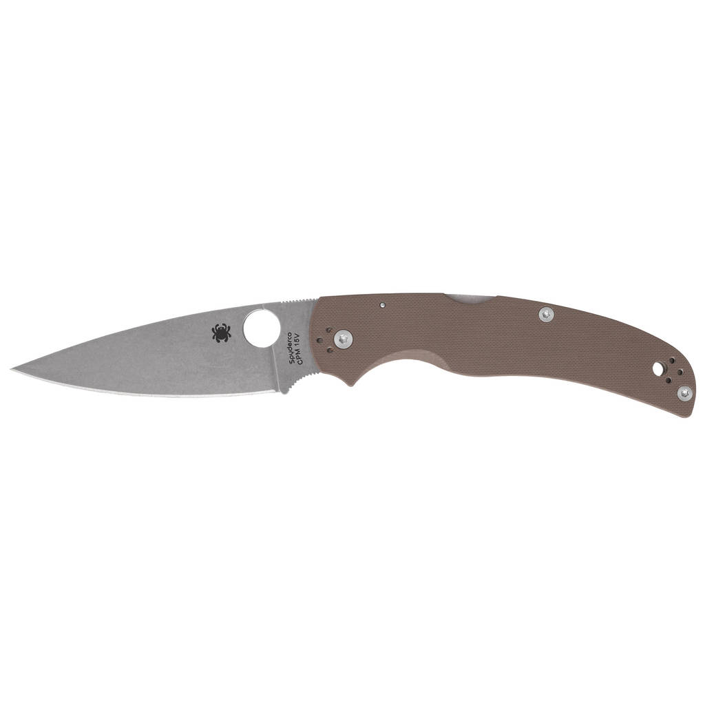 SPYDERCO NATIVE CHIEF 4.08" BRN/SLV