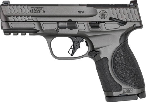 S&W M&P 9 M2.0 Metal Compact OR Handgun 9mm Luger 10rd Magazine(2) 4" Barrel Tungsten Gray Cerakote Thumb Safety - Image 7