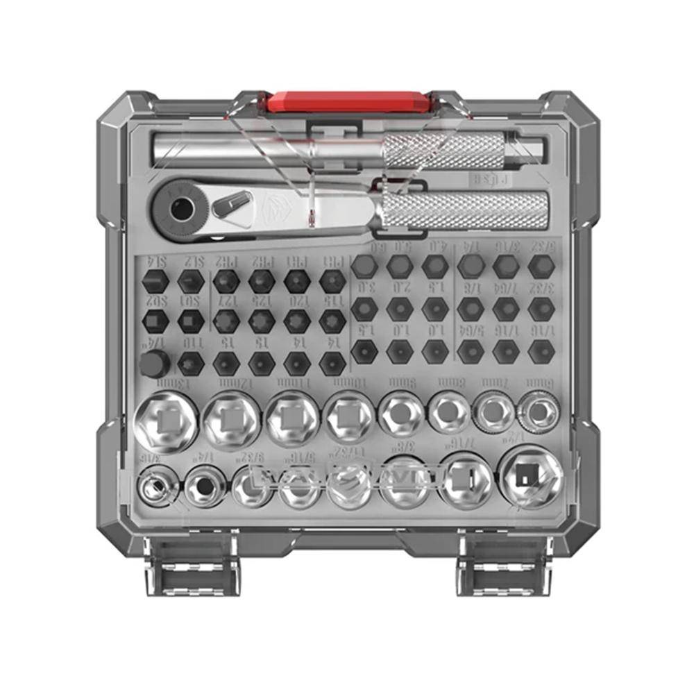 Real Avid X3 Driver 52-Piece Socket & Gunsmithing Bit Set