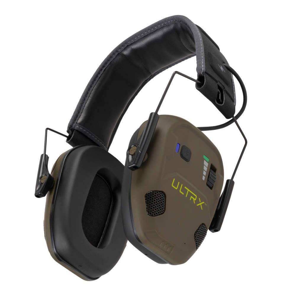 Allen ULTRX Bionic Fuse Ion Bluetooth Electronic Ear Muffs 22dB Olive - Image 2