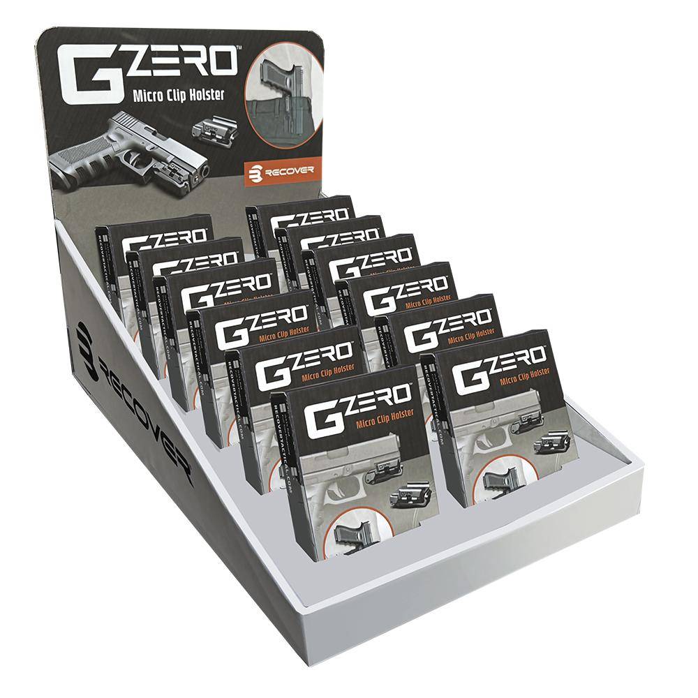 Recover Tactical GZero IWB Foldable Clip Style Holster Display