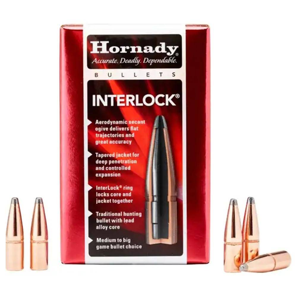 Hornady InterLock Bullets .338 cal .338" 250 gr SP 100/ct - Image 2