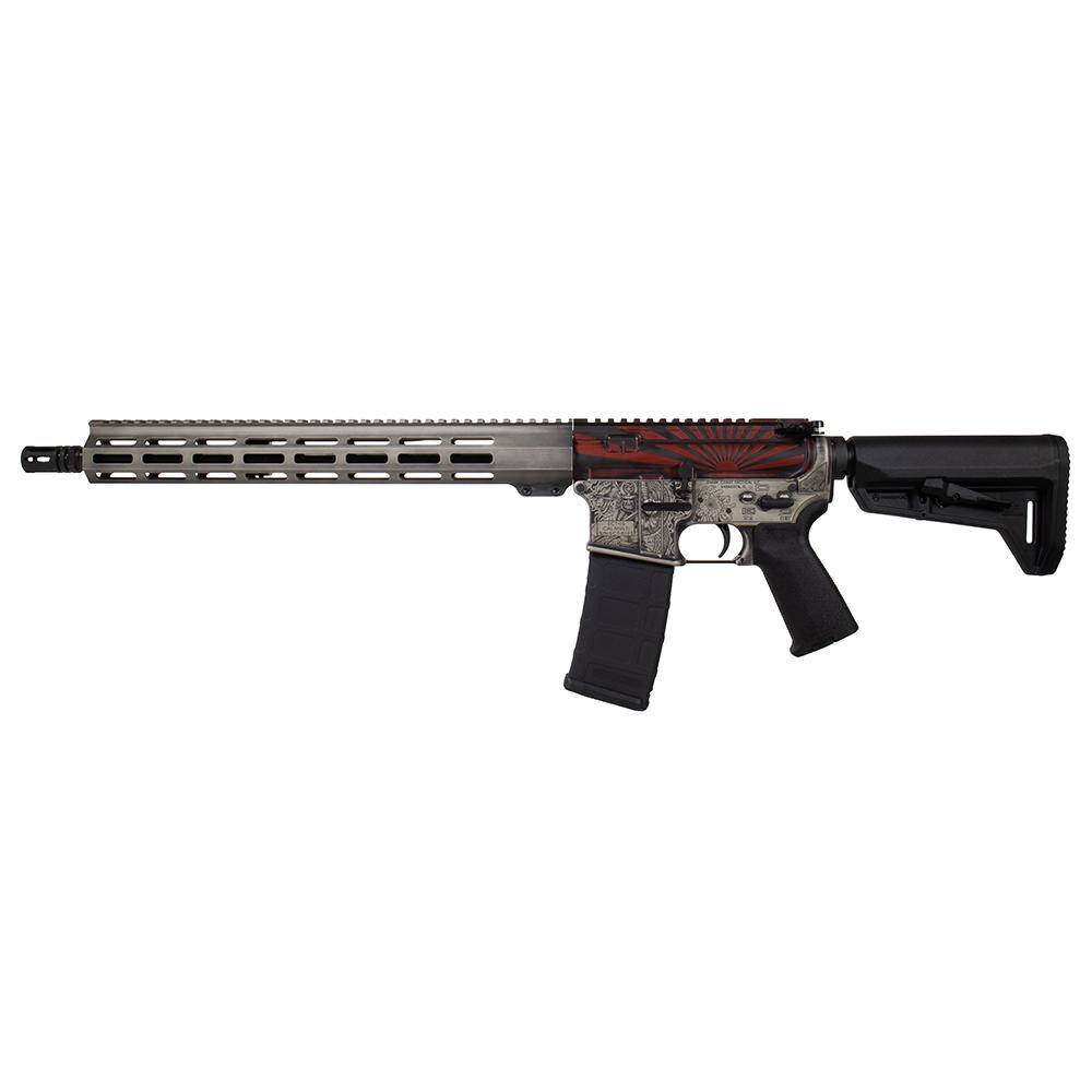 Shark Coast Tactical "Bushido" Rifle 5.56mm 10rd Magazine 16" Barrel 15" M-LOK Handguard California Compliant - Image 2
