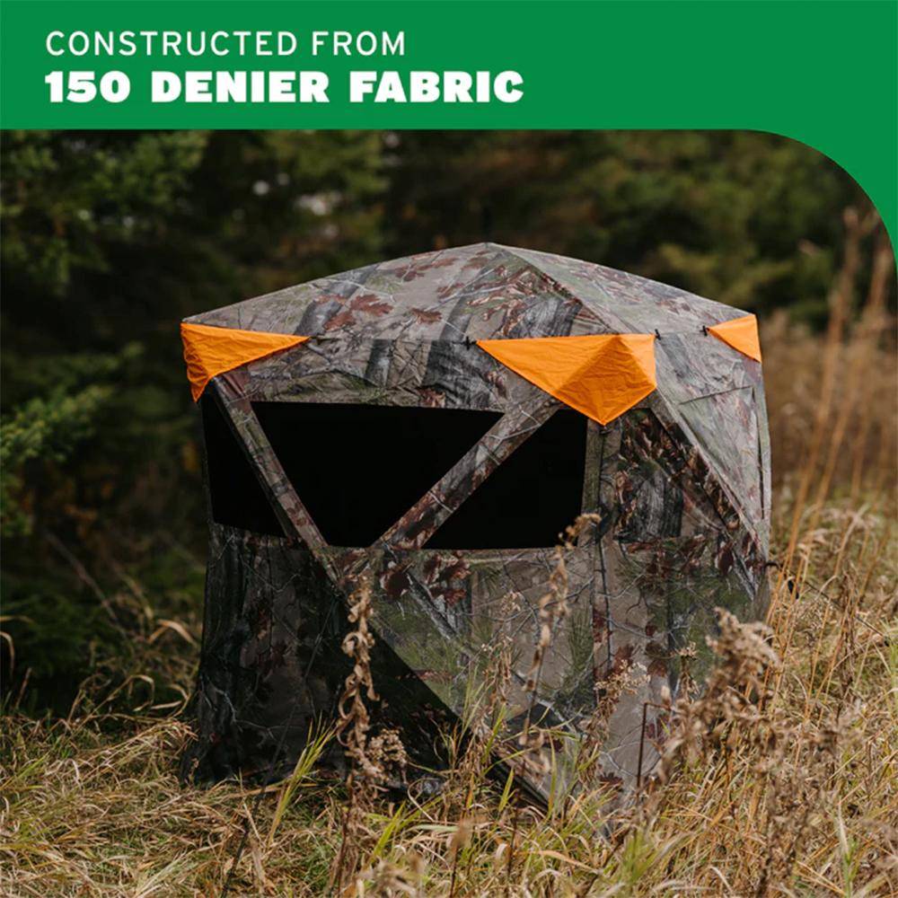 Barronett Blinds Road Runner Ground Blind Bloodtrail Backwoods Camo - Image 2