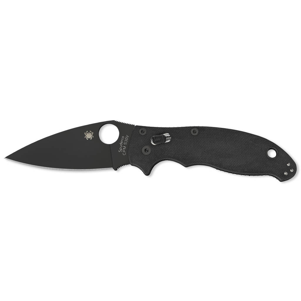 SPYDERCO MANIX 2 BLACK BLADE 3.375"