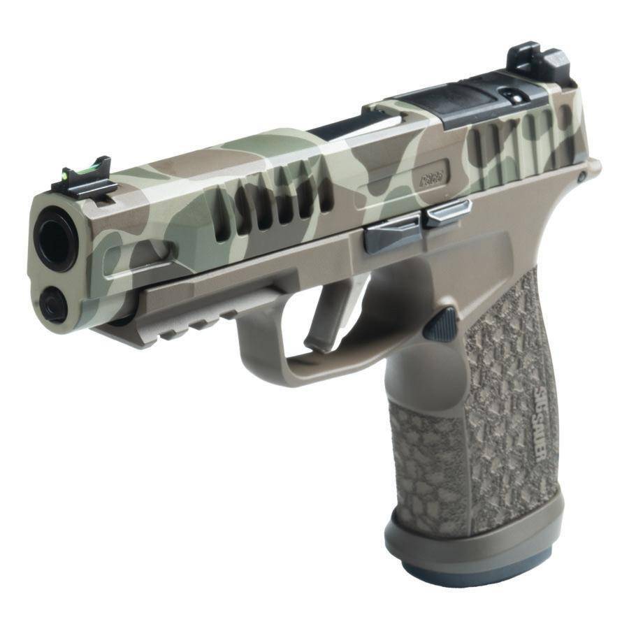 Sig Sauer P365 Fuse Duck Camo 2 Handgun 9mm Luger 21(2)&17(1)rd Magazines 4.3" Barrel LXG Front Optic Sight - Image 3