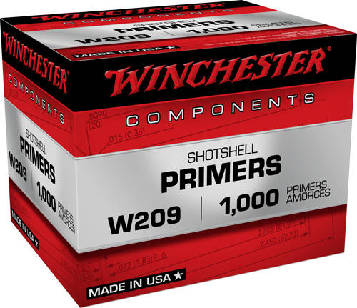 WINCHESTER PRIMERS 209