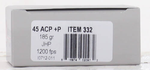 Underwood Ammo XTP Handgun Ammunition 45 Auto 185 gr JHP 1200 fps 20/ct - Image 3
