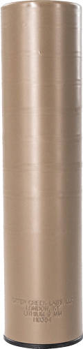 Otter Creek Labs Lithium Direct Thread Suppressor 9mm Luger 1.5 Diameter 6" Length FDE