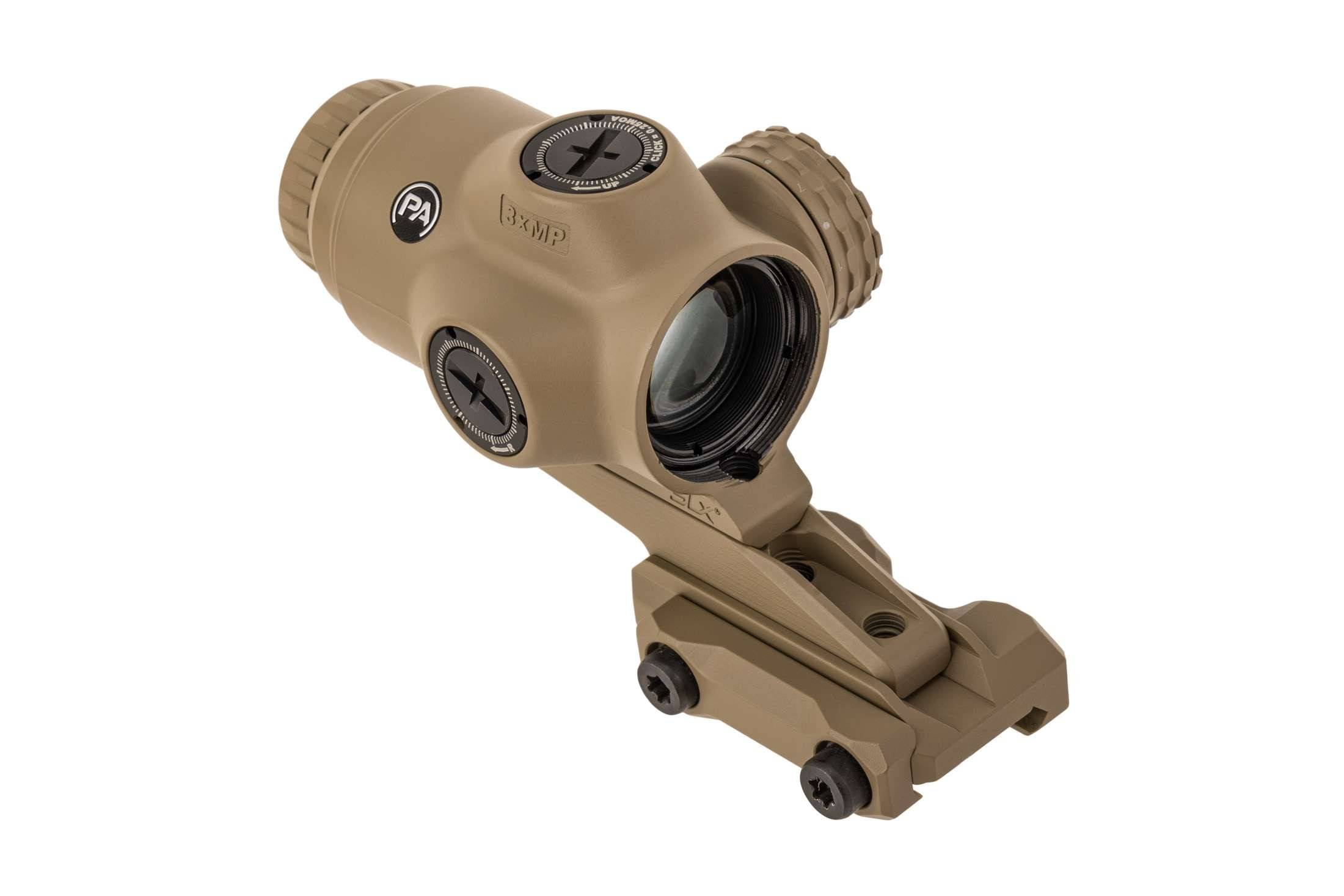 Primary Arms SLx 3X MicroPrism™ Scope - Red Illuminated ACSS Raptor Reticle - 7.62x39 / .300 BLK - Yard - FDE - Image 2