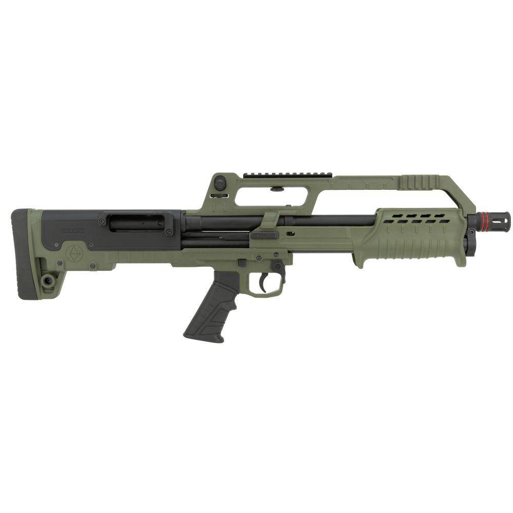 Escort Bulltac Shotgun 12 ga 3" Chamber 5rd Magazine 18" Barrel OD Green
