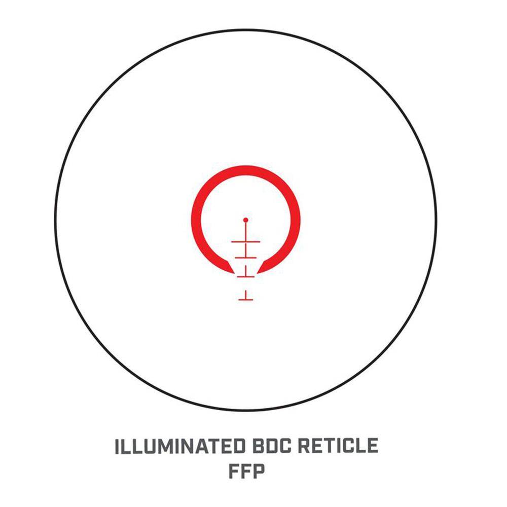 Bushnell AR Rifle Scope - 1-4x24mm Illuminated BTR-1 Reticle Black Matte - Image 4
