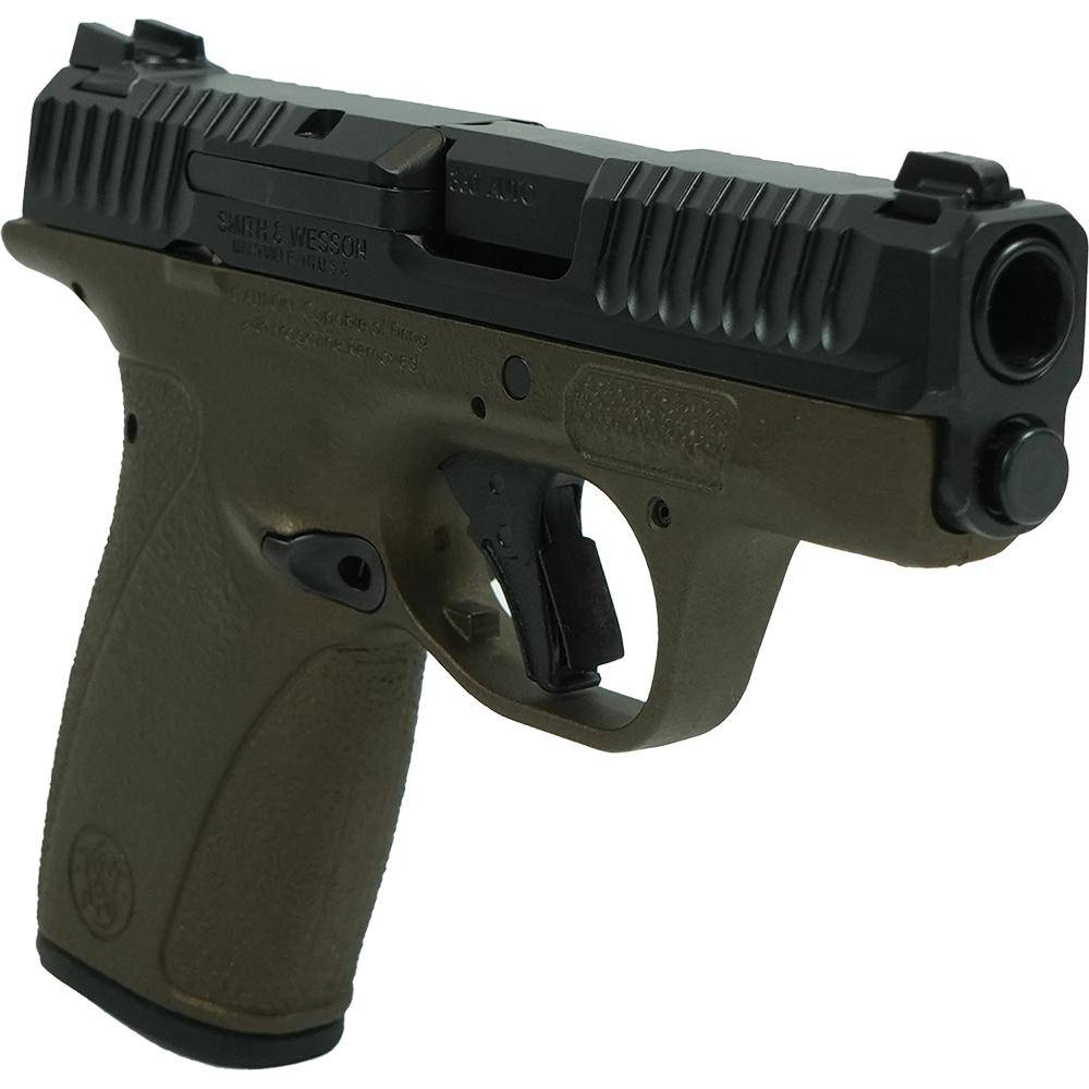 S&W Exclusive "Mid-Bro" M&P Bodyguard 2.0 No Thumb Safety Handgun .380 Auto 10(1)&12(1)rd Magazines 2.75" Barrel Midnight Bronze Grip - Image 5