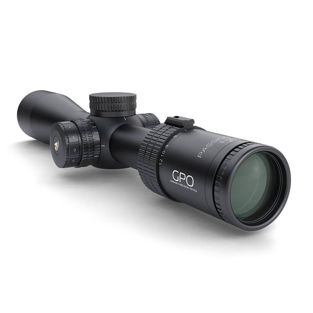 German Precision Optics Passion HDi Rifle Scope 3-12x42 30mm SFP G4I Illum. Black - Image 2