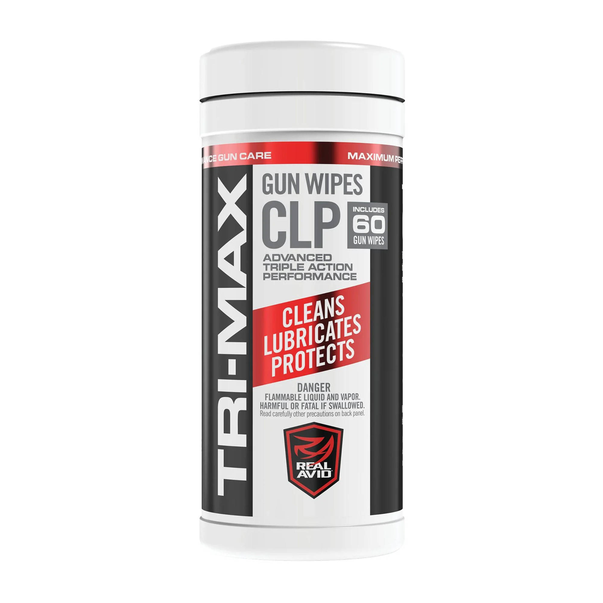Real Avid Tri-Max CLP Gun Wipes Canister 60/ct - Image 8