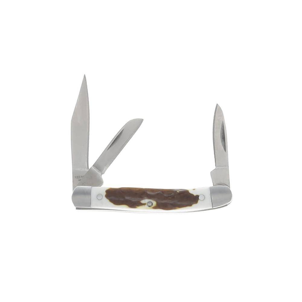 Uncle Henry Knife Combo with Tin 1 Fixed Knife 2 Folding Knives - Image 9