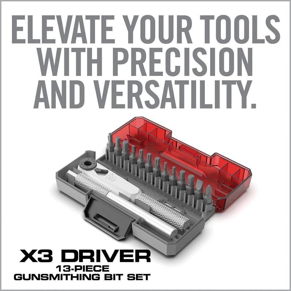 Real Avid X3 Driver 13-Piece Gunsmithing Bit Set - Image 2